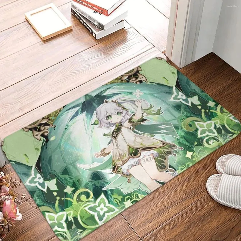 Dywany Genshin Impact Anti-Slip Doormat Bath Mat Nahida Charakter Saybet Dibet Welcome Dywanika