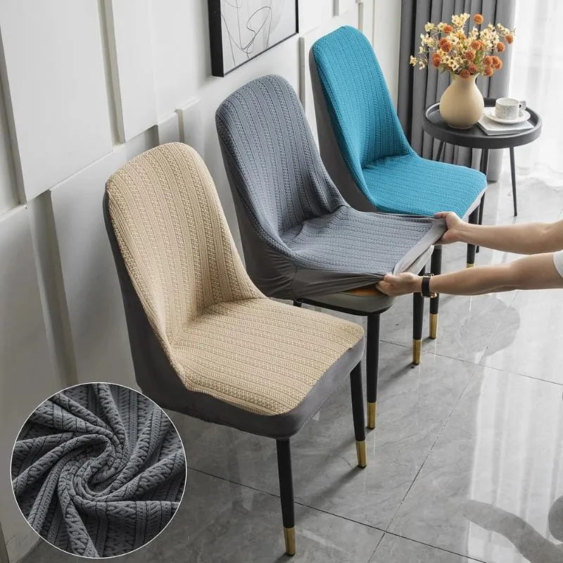Couvre-chaises élastiques pour la salle à manger Arc Cover à manches