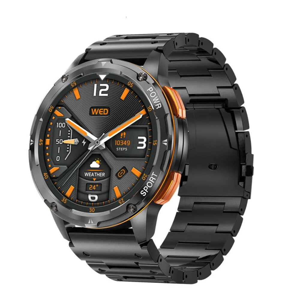 Nowy AK59 Bluetooth Call Smart Watch Wysoka definicja AMLOED STRES TEARTO TEARTO CIRO KRWO Krew