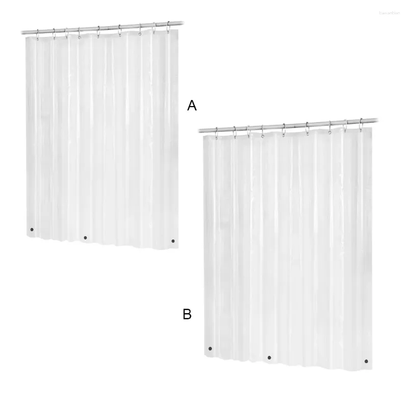 Cortinas de chuveiro Cortina Apartamento Banheiro Banheiro Tela Banho Drape reutilizável moderno simples decorativo 180x180cm