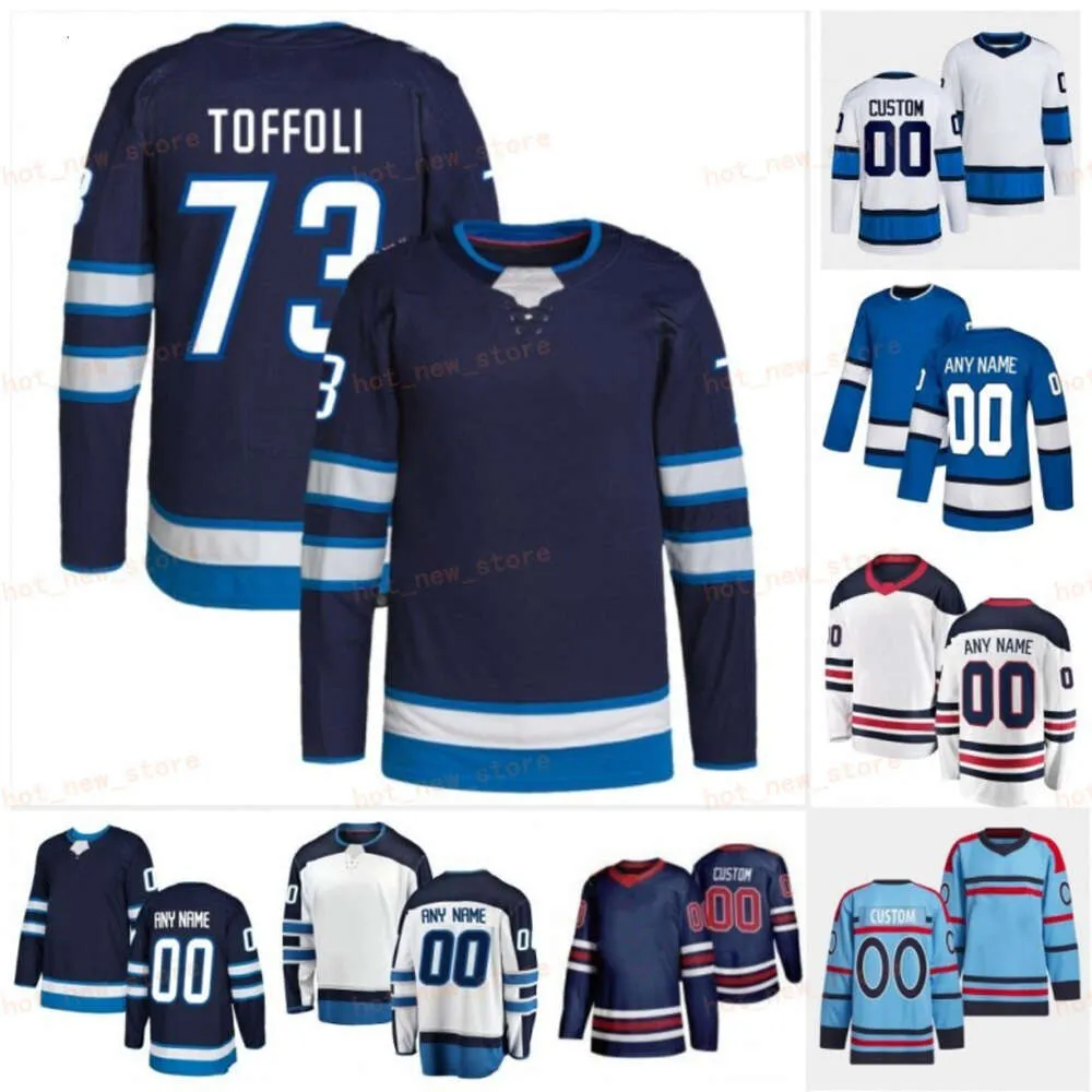 Tyler Toffoli Scheifele Winnipeg Hockey Jerseys Blake Wheeler Nikolaj Ehlers David Gustafsson Sam Gagner Josh Morrissey Connor Hellebuyck Kyle Connor