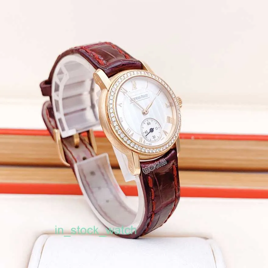 Aaip Watch Designer di lusso Womens Watch Series Millennium 18K Gold Rose Diamond Manuale Diamond Meccanico Orologio femminile 77209or
