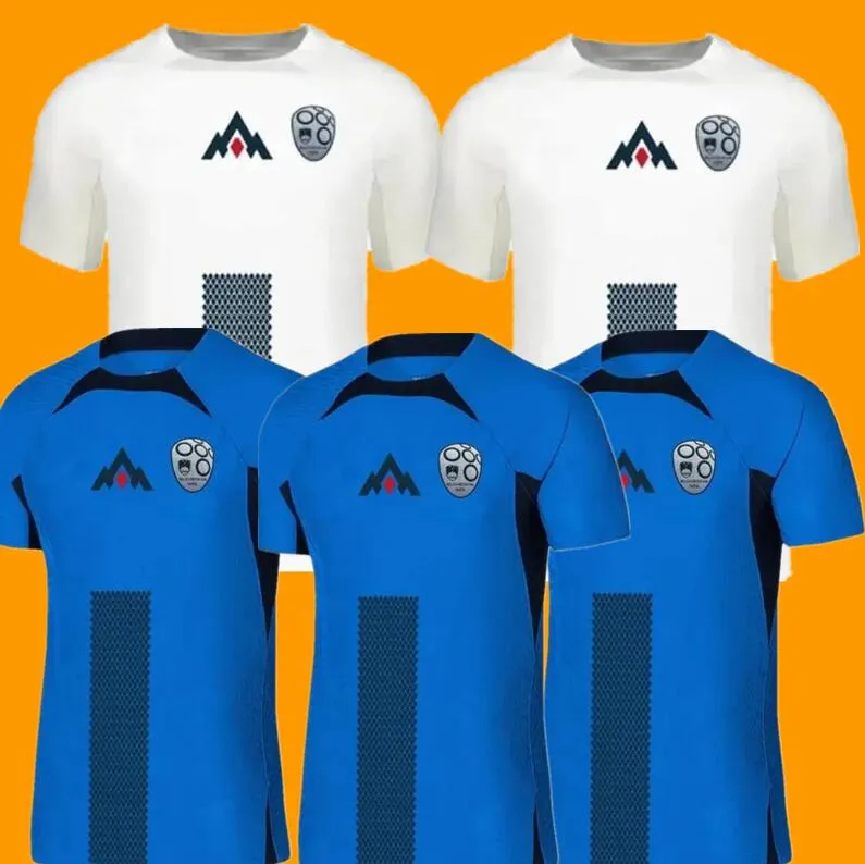 Nuova Slovenia Soccer Jersey 2024 2025 Sesko Home White Away Blue 2024 2025 Shirt Shirt S-Xxl