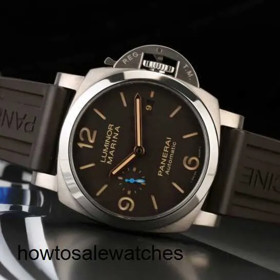 Diving Frist Watch Watch Panerai Luminor Series Автоматические механические мужские часы роскошные часы Водонепроницаемые светящиеся жесткий мужчина.