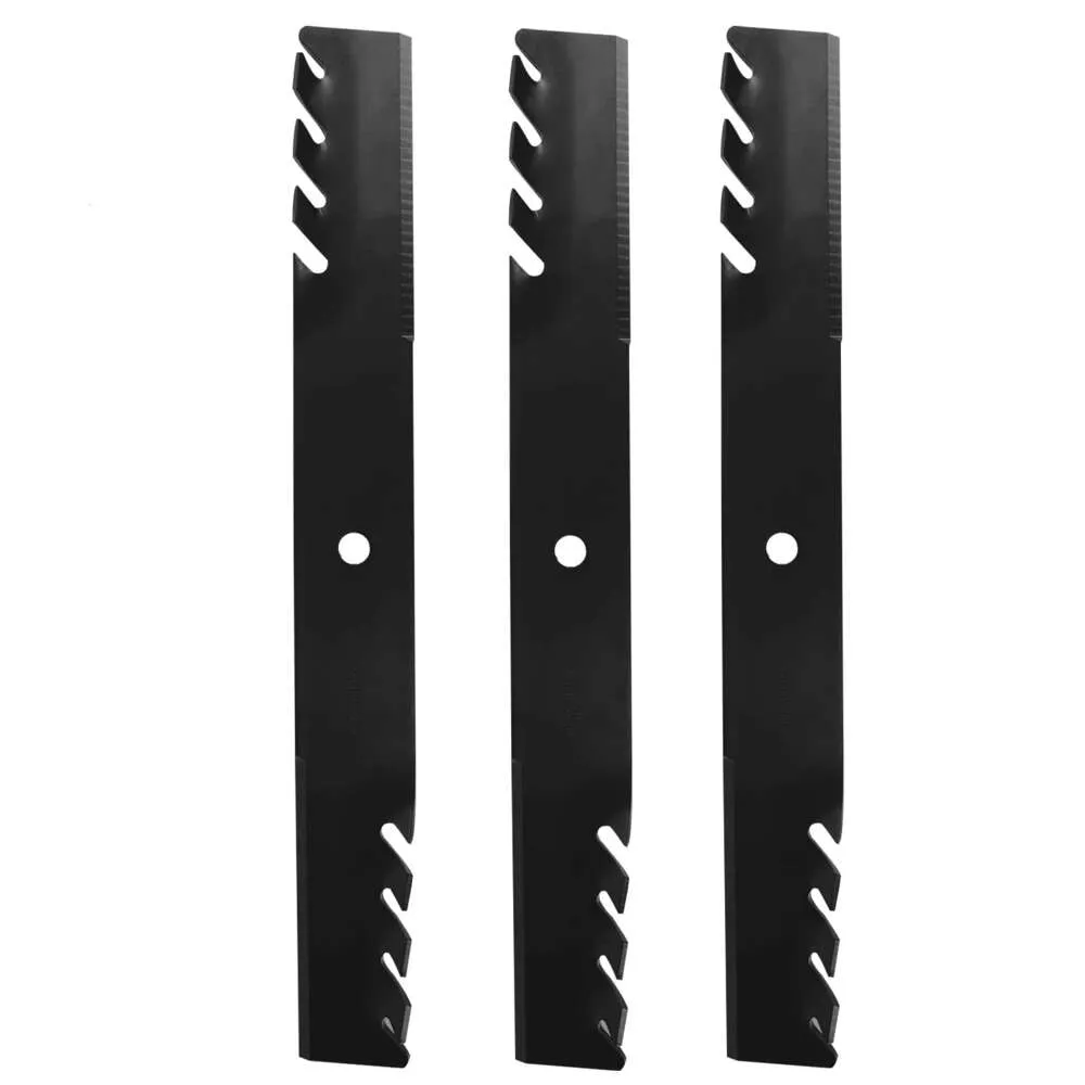 ILONPA (3) Mulching Blade Set för Husqvarna 539101733 539102093 SCAG 48111 481708 481712 482879 SNAPPER 1-7081 5020842 7075770YP HUSTLER 7948559 Ferris 1520842