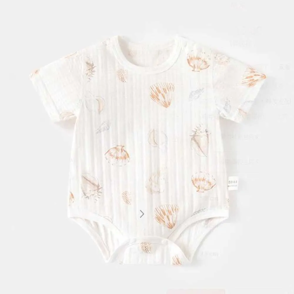 Rompers Baby Girl Jumpsuit Coton Coton mince Clain à manches NOUVELLES À MARCHÉE COSE