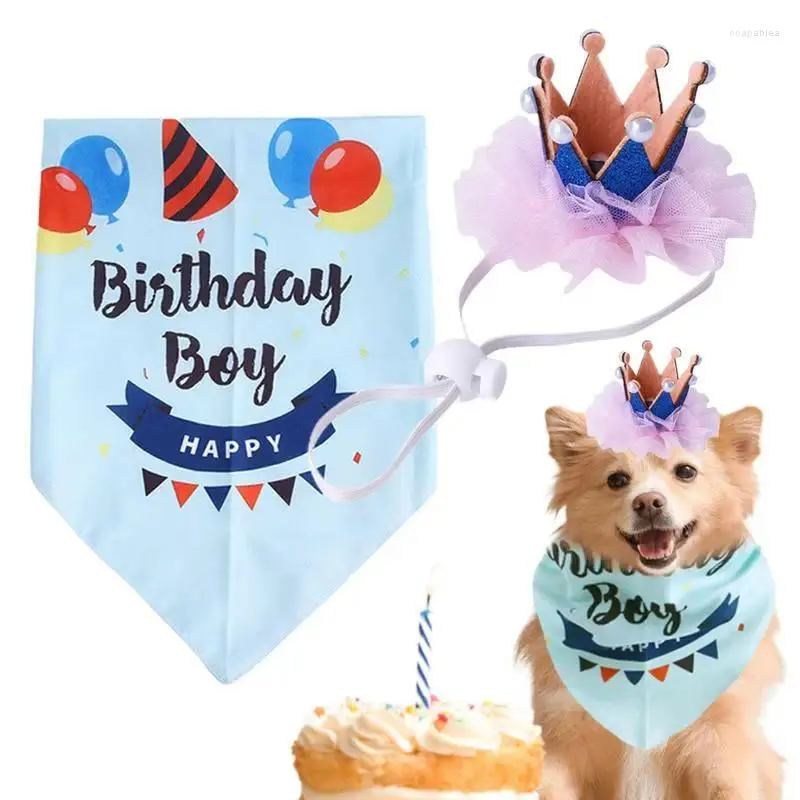 Dog abbigliamento per feste di compleanno cappelli da festa per gatti abiti da gattino in feltro elastico elastico in feltro e poliestere non facili