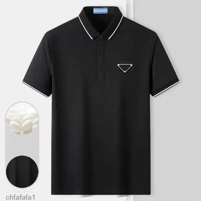 Designer Polo Mens Mens Polos Luxury Classic Polo Collar Coton Coton Coton Colaire T-shirt Casual Breathable Verbe Vêtements Gjke