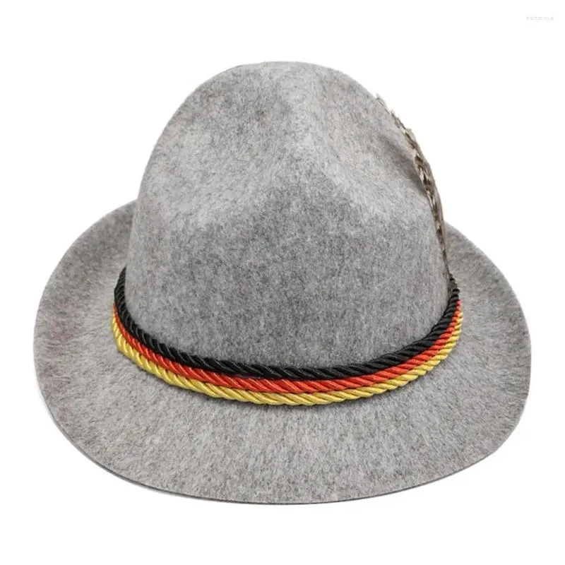 Berets Unisex Neuheit Soft Fedora Hut Kurzes Brim Panama mit