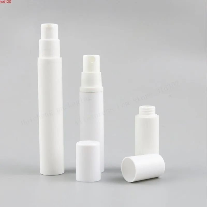 300 X 5ml 10ml 15ml Empty White Airless Lotion Pump Cream Bottle For Cosmetic Use Plastic Perfume Bottlegood Gvswr Scilv