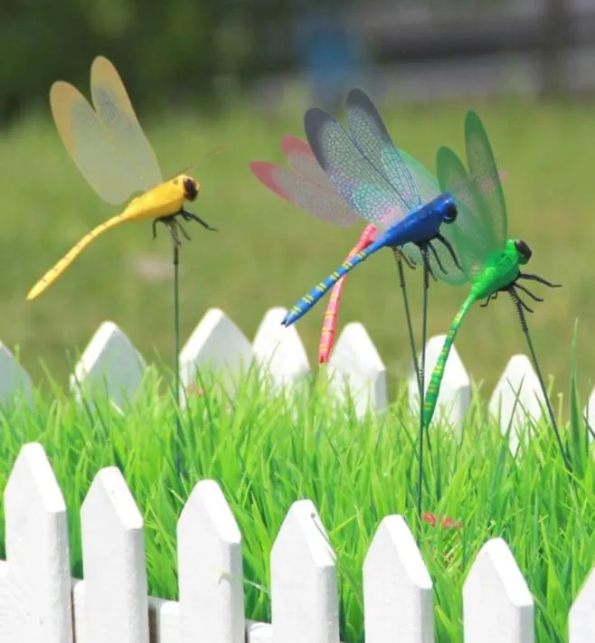 Dragonfly на палочках садоводство
