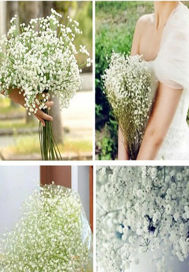 Красивые Gypsophila Искусственные фальшивые шелковые цветы детское дыхание дома свадебные украшения 9692698