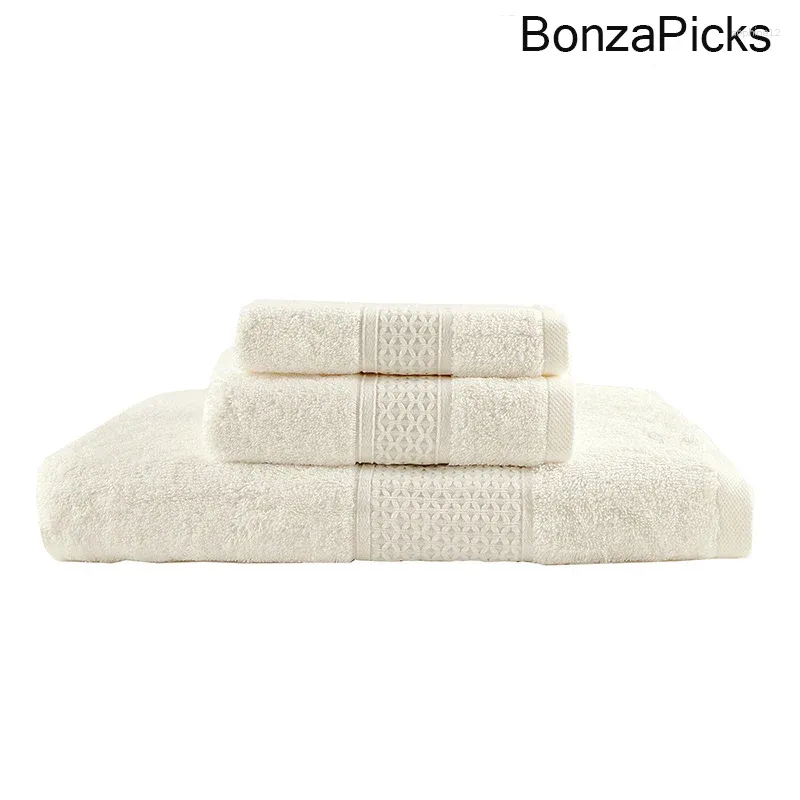 Serviette bonzapicks en lin serviettes de bain blanches 4-pack-soft et qualité premium absorbante parfaite pour un lavage en coton à usage quotidien