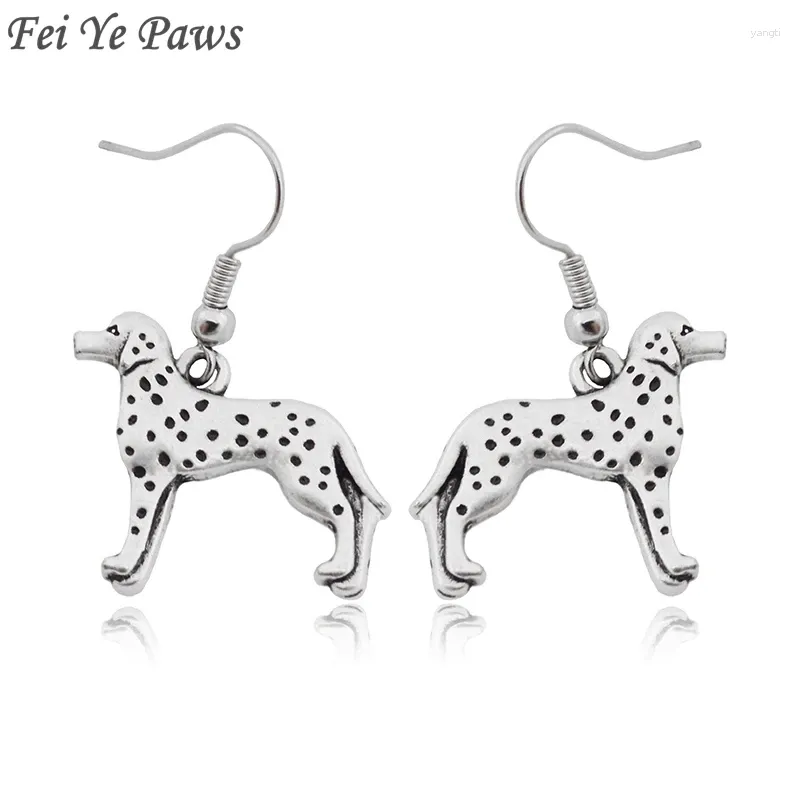 Boucles d'oreilles en peluche fei ye paths 3d dalmatien drop Bring Brinco boho longue déclaration pour les femmes d'oreilles bijoux de mode 2024 cadeaux amoureux