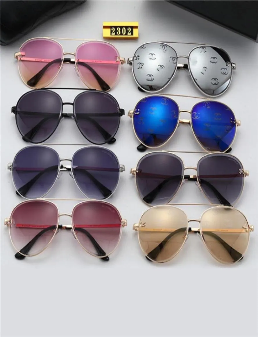 L'Europe et les États-Unis tend les nouvelles lunettes de soleil de la mode Fashion Color Mirror Letter