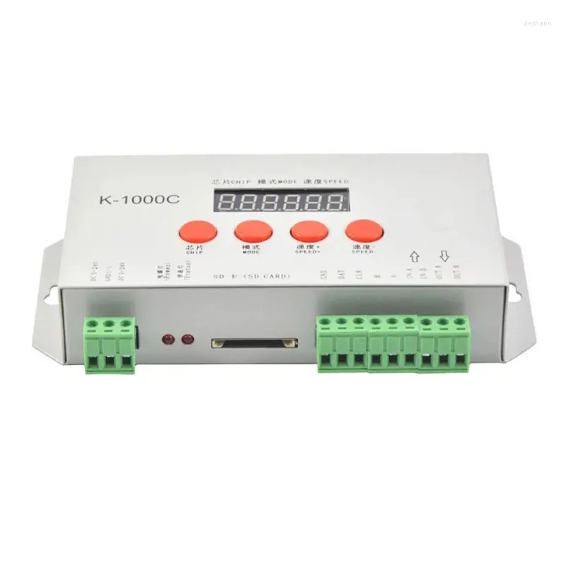 Party Decoration K-1000C Program LED Controller K1000C WS2812B WS2811 APA102 T1000S WS2813 2048 Pixels DC5-24V