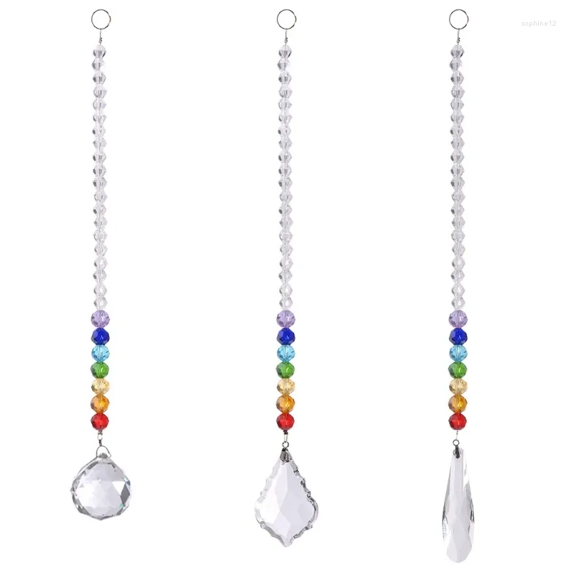 Декоративные фигурки Crystal Prism Colory Colory Rondelle Beads Design Rainbow Pack 2