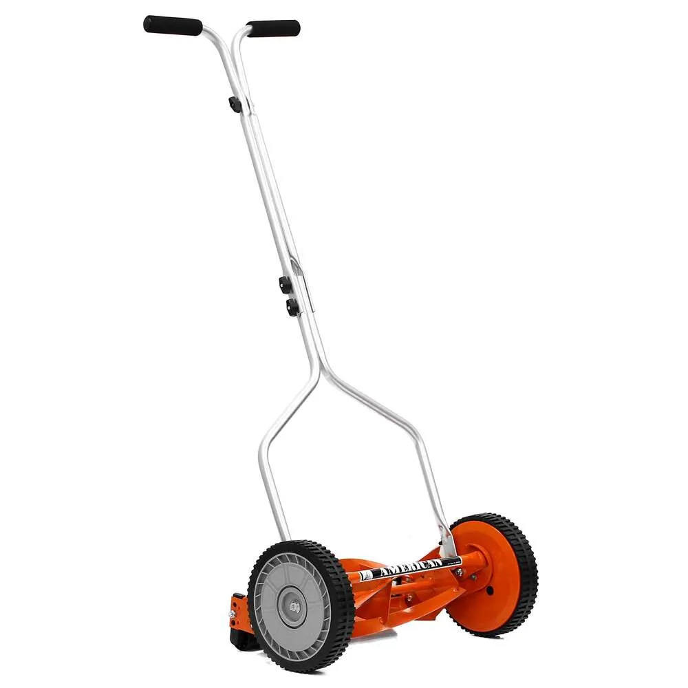 DHgate American Mower 14 inch 4 Blade Push Reel Lawn Mower Eco Friendly and Hassle Free Grass Cutting Home Garden