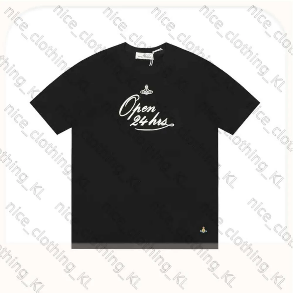 Shirt For Man Designer Summer Streetwear Viviane Westwood T Shirt Designer Men T-Shirt Graphic Tee Shirt Maglietta Da Uomo Camiseta Mens Ropa De Hombre T Shir 105