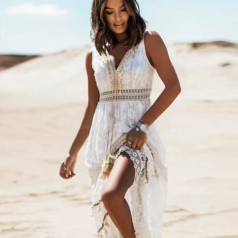 Boho floral maxi dress store