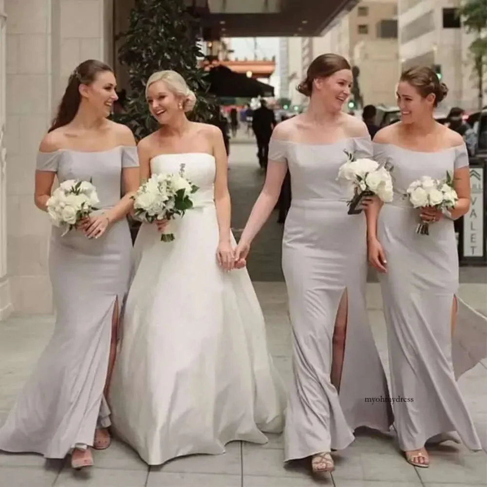 Bridesmaid Dresses Plus Size Grey Mermaid Off... From Myohmydress, $76.43 | DHgate.Com Bridesmaid Dresses Plus Size Grey Mermaid Off... From Myohmydress, $76.43 | DHgate.Com
