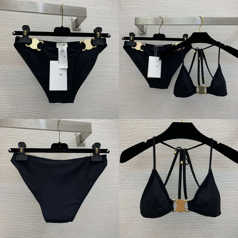 gucci burberry chanel versace fendi prada louis vuitton balmain dolce gabbana Вы Black Cel Designer Bikinis Swimsuit Femmes de maillot de bain Tank 2024 Swimwear String Cover Up T