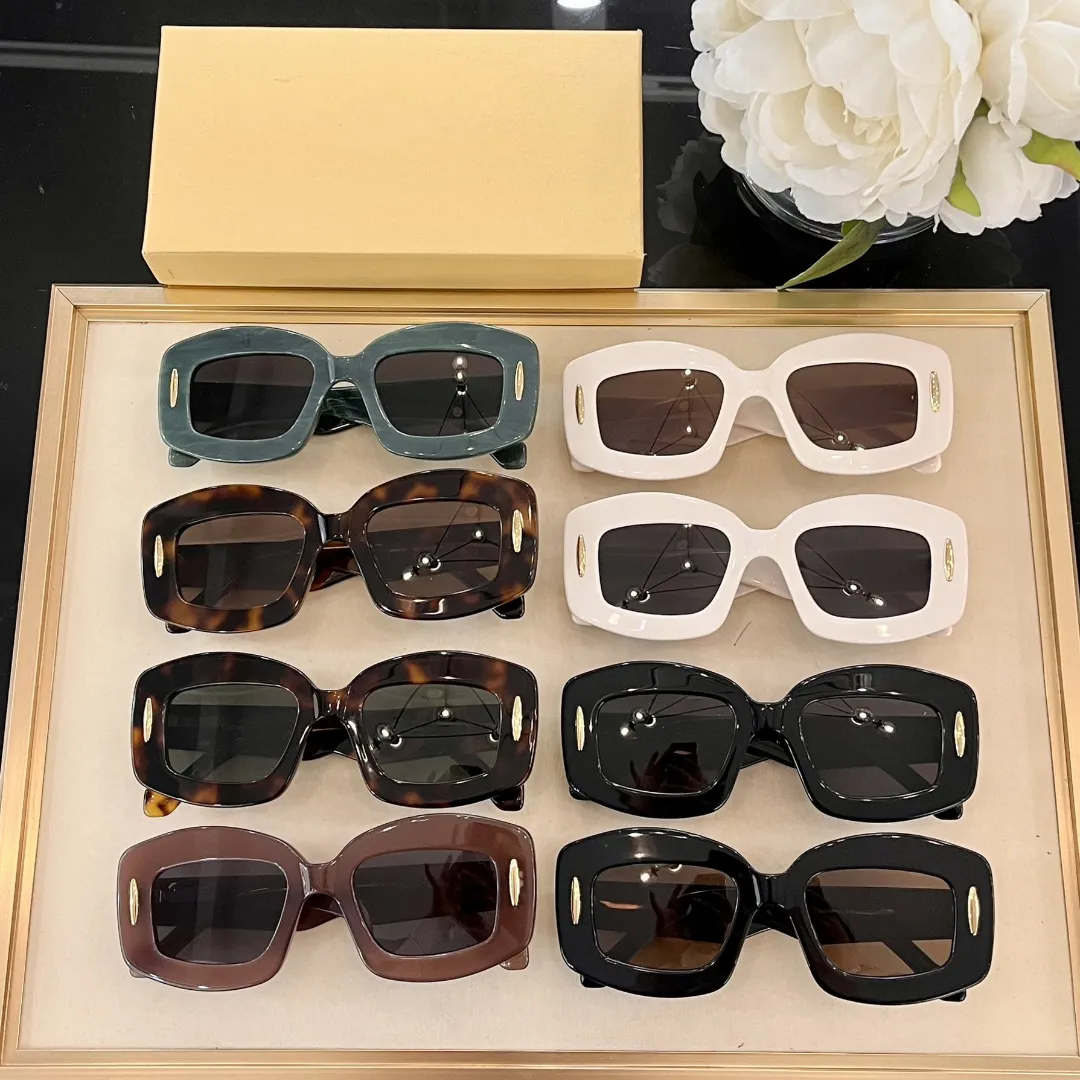 Lunettes de soleil de créateurs vieilles verres faits à la main japonais d'usine Fashion de protection UV de haute qualité pour femmes