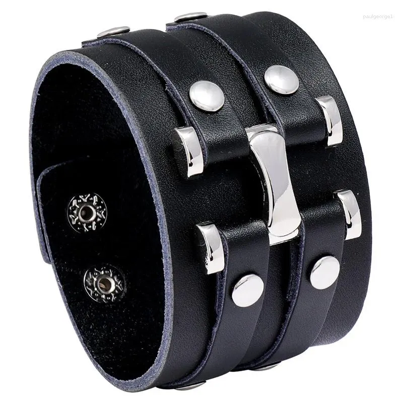 Шармовые браслеты ювелирные изделия 2024 Панк стиль преувеличенная личность Ковпояжных браслетов