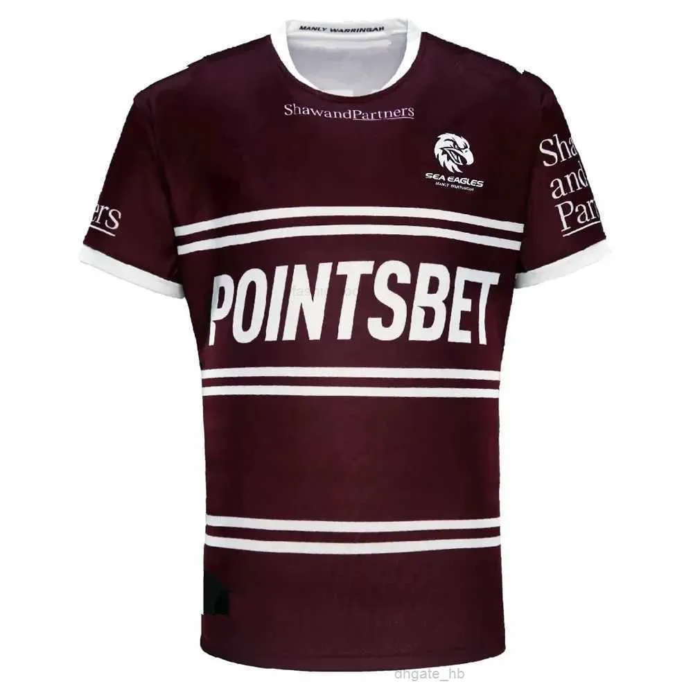 2024 Manly Sea Eagles Home Rugby Jersey Shirt Taille S-M-L-XL-XXL-3XL-4XL-5XL