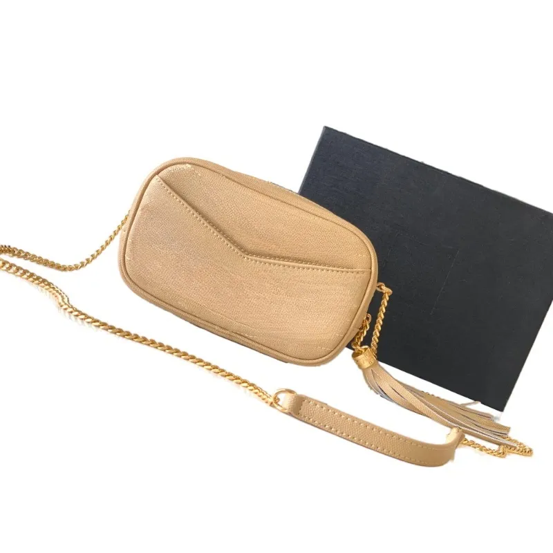 Marke Mode Frauen Cowide Mini Kameratasche Telefontasche Kosmetische multi -funktionale Umhängetasche