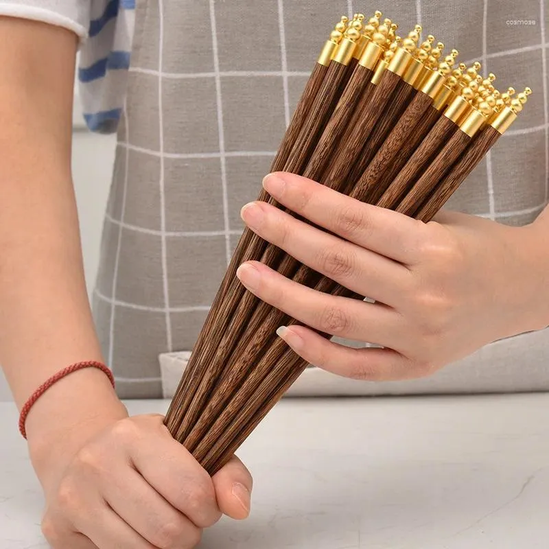 Chopsticks Chicken Wing Wooden Unpainted Red Sandalwood Creative Golden Lucky Public Gift