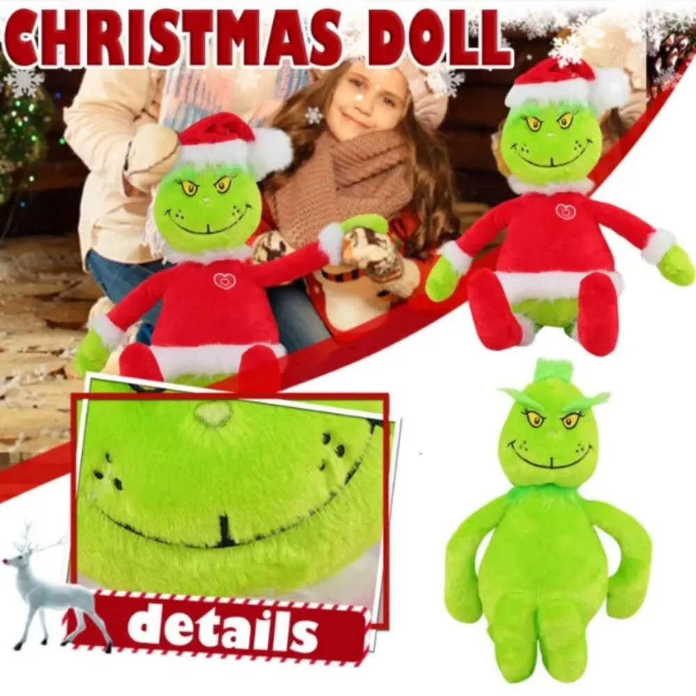 Peluche di peluche di peluche simpatico divertimento kawaii bambola per bambini regalo di Natale