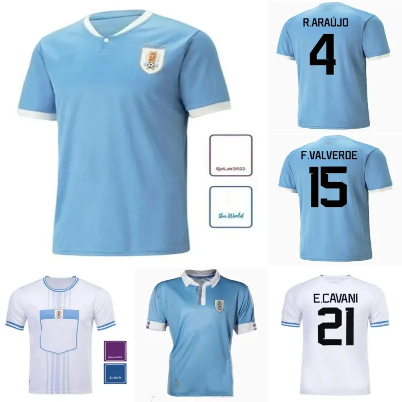 24 25 Uruguay Football Shirt L.SUAREZ 2024 2025 Uruguay Soccer Jersey Home away E.CAVANI N.DE LA CRUZ national team Shirt G.DE ARRASCAETA F.VALVERDE R.ARAUJO