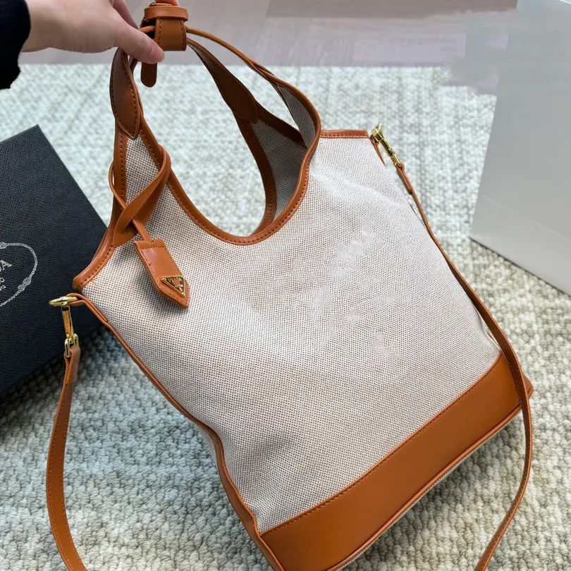 Nylon canvas totes bag Womens mens crossbody Shoulder beach bag Designer Luxury handbag Top quality large Clutch travel shopper bags