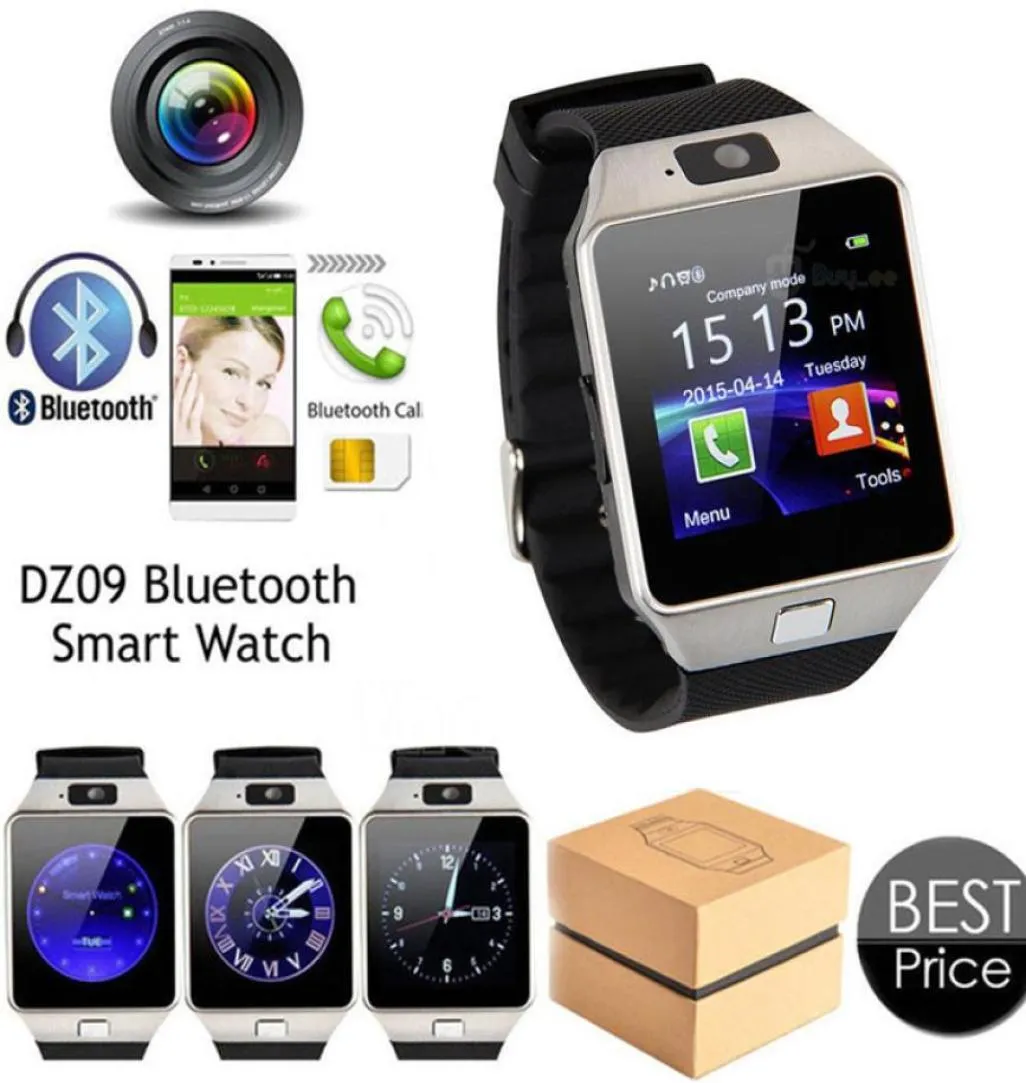 DZ09 Bluetooth Smartwatch für WeBband Apple Android Smart Watches Sim intelligente Handy Bluetooth Camera Sleep State Smart7852257