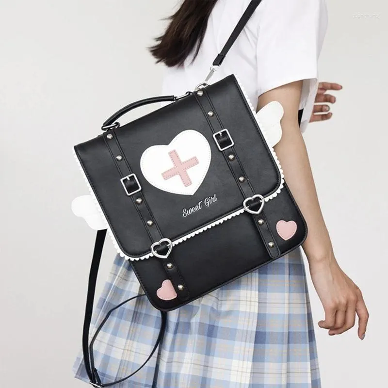 Shopping Bags Women College Shoulder Japanese JK Style Travel School Backpack Handbags