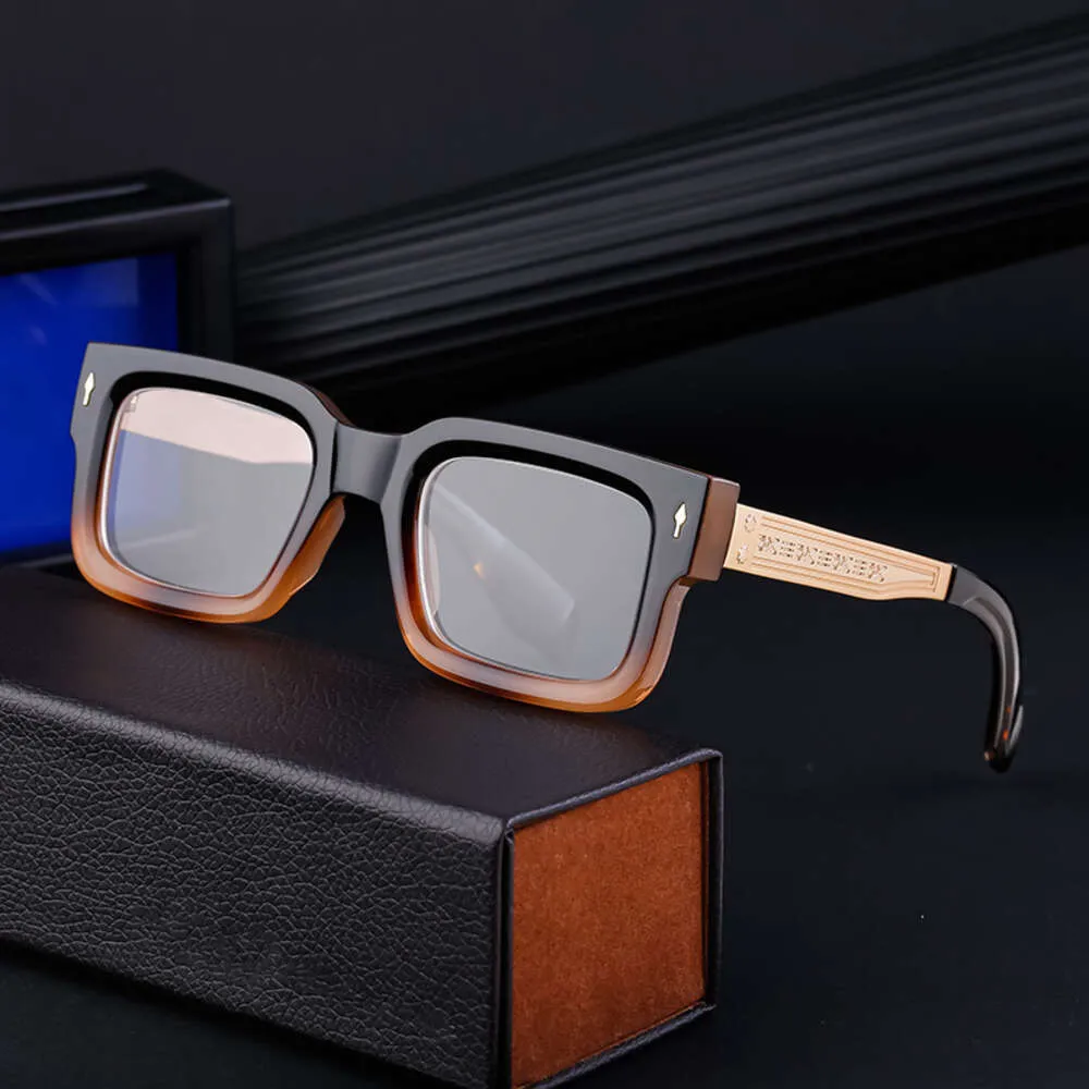 2024 Nuovo scatola di moda Il minimalista delle donne può essere abbinato alla cornice delle lenti ottiche degli occhiali da mascella H513-14