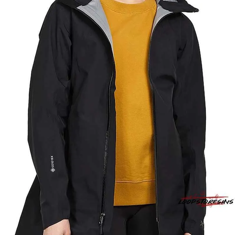 Projektantka sportowa kurtki wiatrakowe kurtki Liu Wen's w tym samym stylu płaszcz i kurtka sprintera, damska Codetta Cinch GTX Wodoodporna lekka wiatr VJ6R