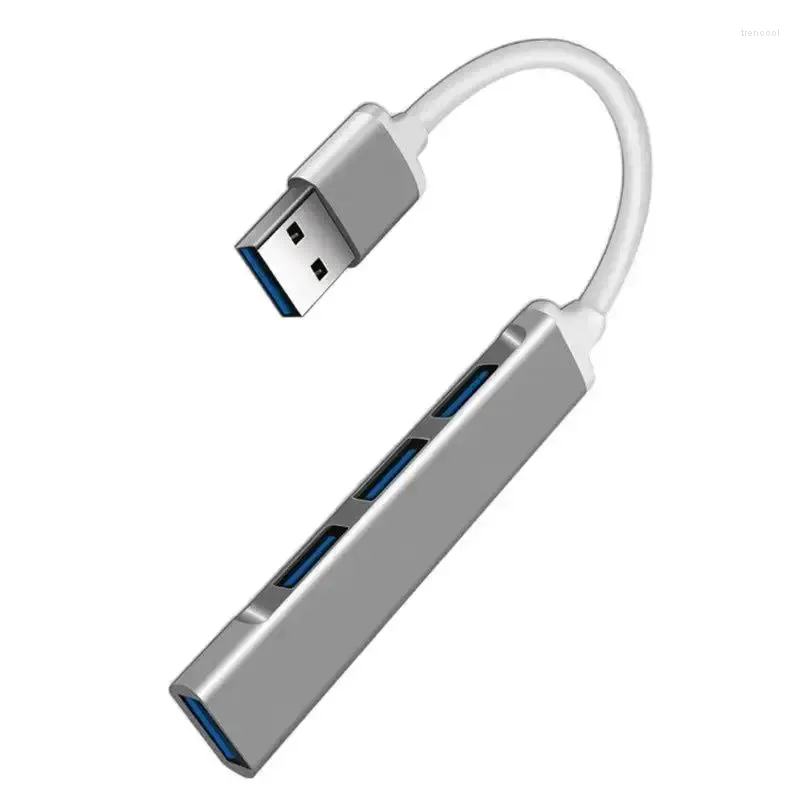 4-port USB Type C-gränssnitt OTG Laddningsdataöverföring Multifunktion Splitter Adapter 3.0 Hub Docking Station