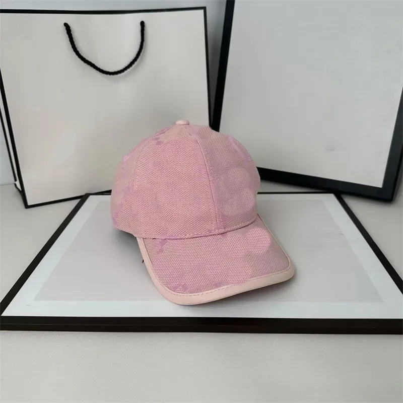 Designer Caps Cappelli da baseball Designer maschile Cap da baseball per uomo Casquette Jumbo Solid Rosa chiaro Sole Protezione Sun Fit Designer Ornamenti MZ0147 C4