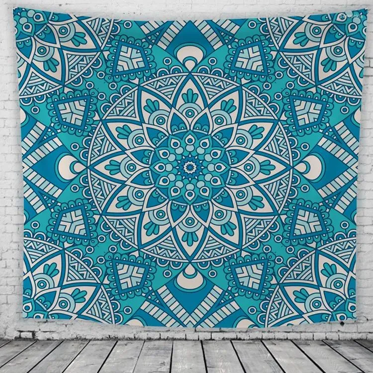 Tapisserier S !!! Mandala Bohemian Yoga Mat Beach Handduk Shawl Filt Wall Hanging Tapestry Style