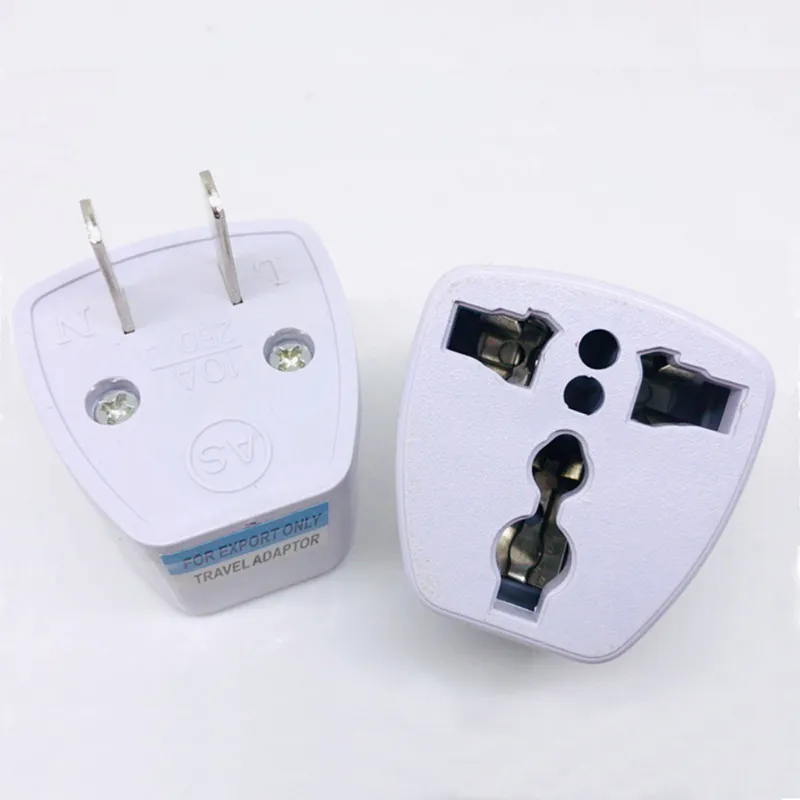Travel Charger AC Electrical Power UK AU EU To US Plug Adapter Converter USA Universal Adaptor Connector High Quality