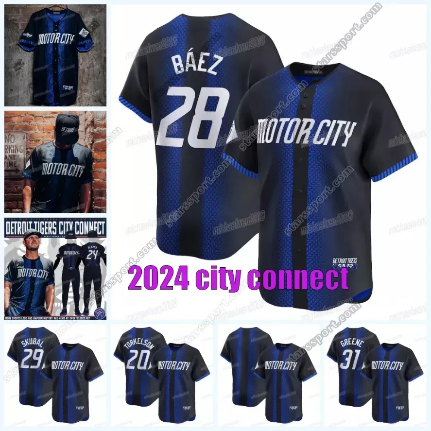 20 Spencer Torkelson 2024 Tigers City Connect koszul