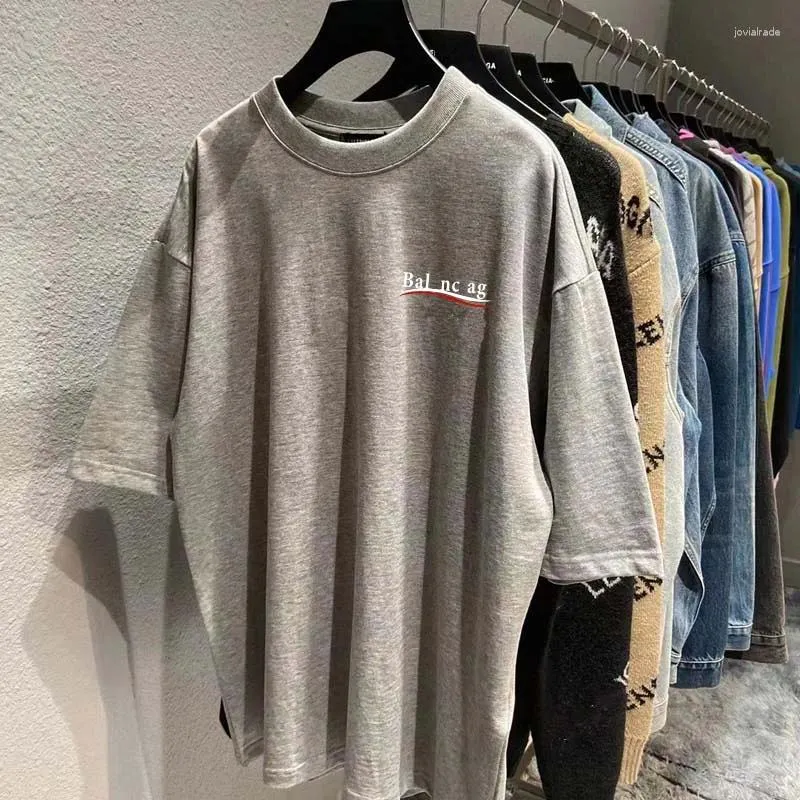 Men's T-Shirts Shirt Designer For Man Tshirt Sweatshirt Graphic Mens Mens Sleeve Femmes Vêtements Coton Coton Coton Lettre Hip Hop Vier