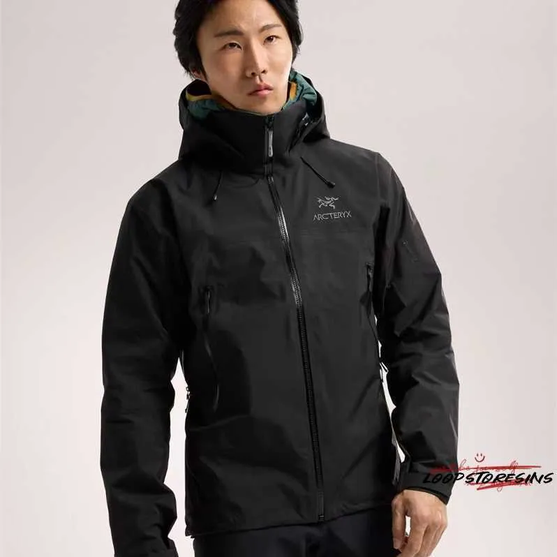 Designer Sport Jacket Windproect Jackets Authentic Beta AR GTX Men's Three Layer Waterproof Rush Coat VA7L