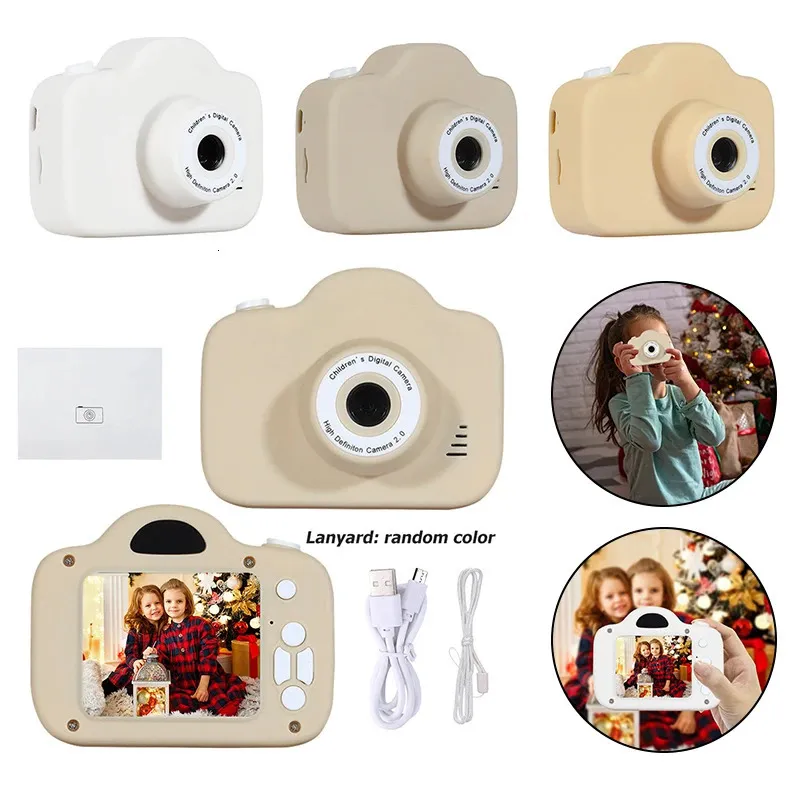 Kids Mini Camera Protable PO Video Digital Children Toys Educational Educational Gifts Regalos de vacaciones Child 240509