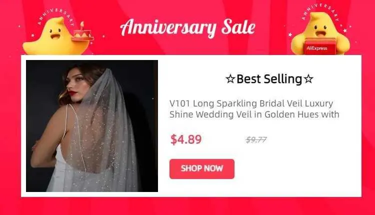 Hårsmykker Perlekant Lange Katedral Brudeslør 1 Lag med Kam Organza Perlebesatte Brudekjoler Tilbehør VP92_voghion.com