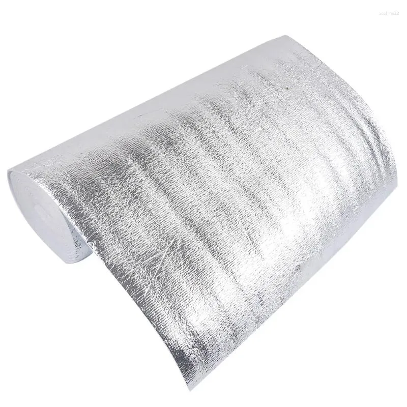 Одеяла Радиатор отражающая пленка Многофункциональная PET 1 Ролл алюминиевая фольга Теплоизоляция Универсальное прочное одеяло