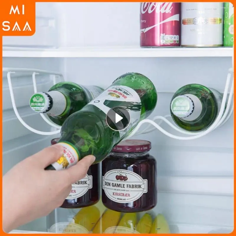 Küche Storage Bier Rack Hanging Design Praktisch robustes innovatives stilvolles praktisches Weinflaschen -Display -Regal Home Bar Accessoire