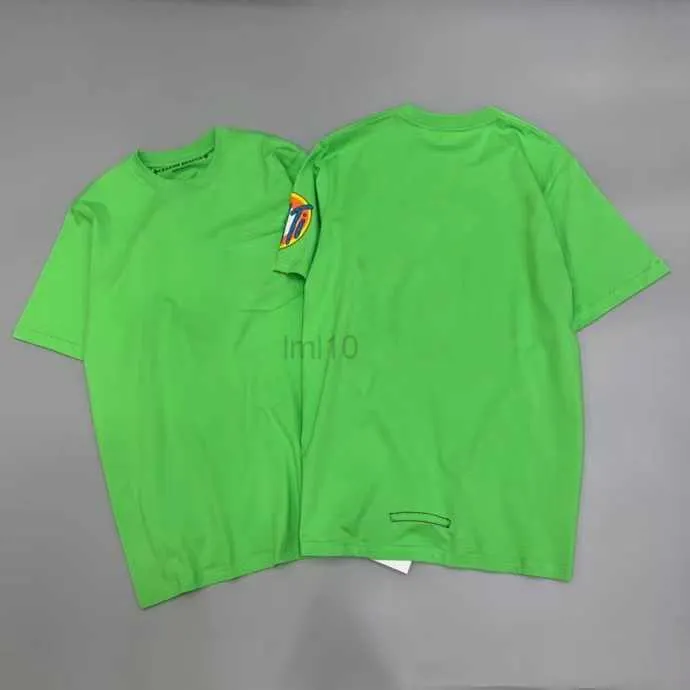 Camisetas masculinas clássica de camiseta verde roxa de alta qualidade padrão de algodão imprimido algodão masculina mulher size s-xxl8e06